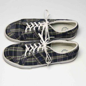 Polo Ralph Lauren Madras Sneakers Men's Size 10 D